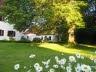 Blick �ber den Hof zum Bauerhaus